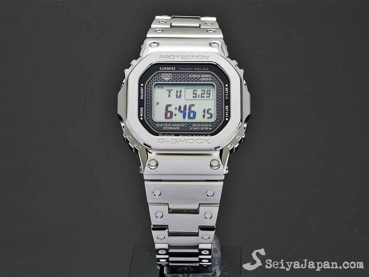 CASIO G shock GMW-B5000D-1JF Full Metal Stainless Steel / with Bluetooth®