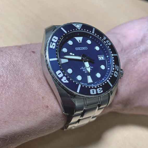 Sayonara SEIKO SUMO Diver.