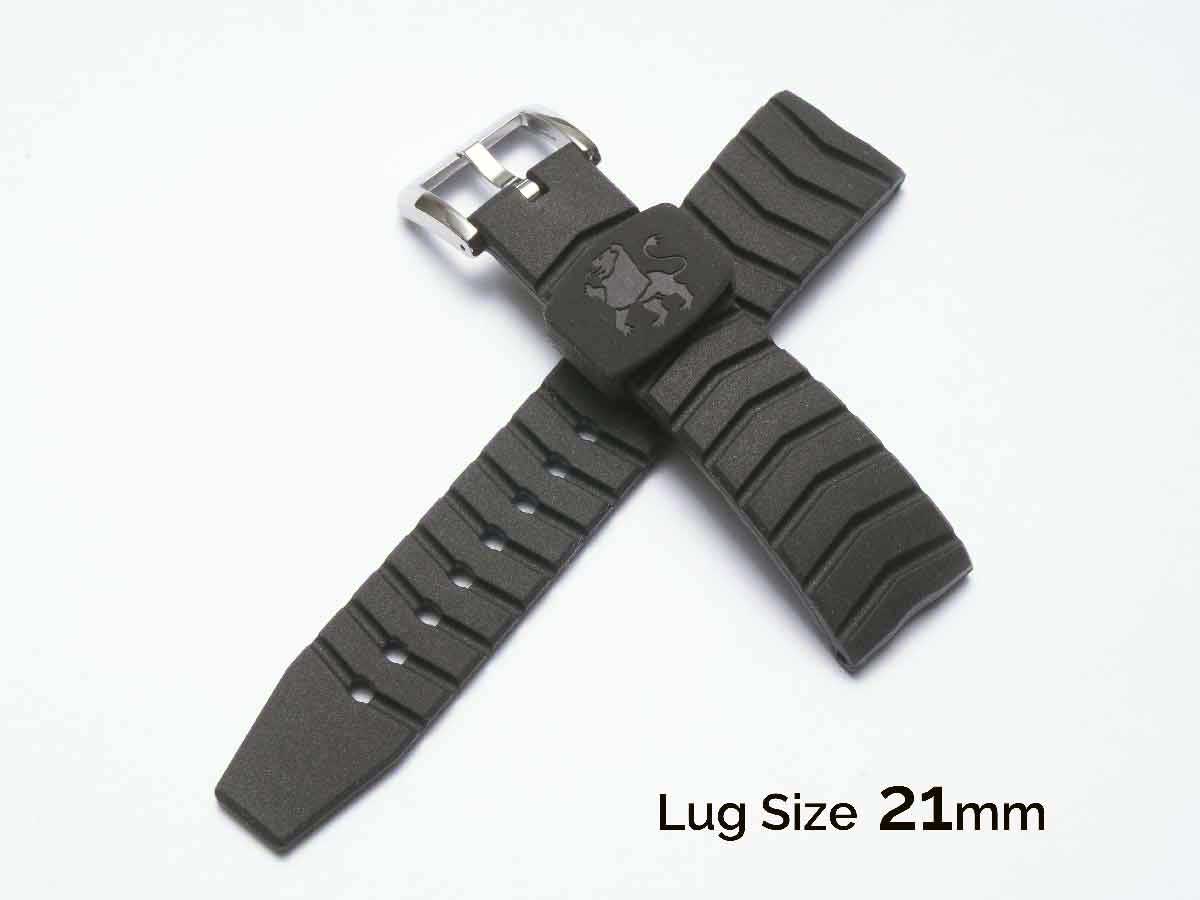 Grand Seiko 21Mm Lug-Size Silicone Strap & Buckle / Gs21_Black Silicone E005012J9 Accessories